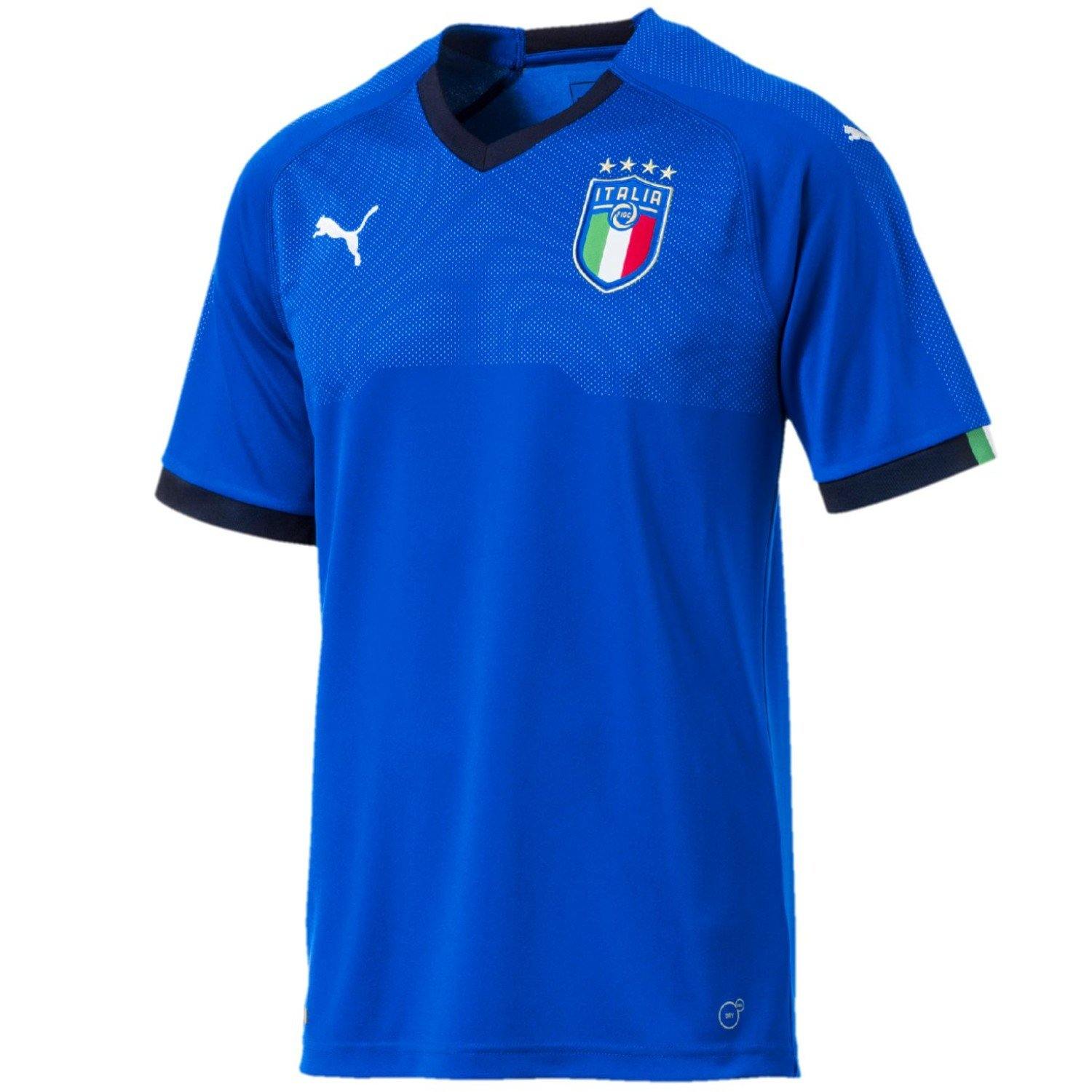 maglia_calcio_nazionale_italiana_italia_figc_italie_italien_home_2018_2019_puma_domicile_heimtrikot_trikot_camiseta_futbol.jpg Italy national team Home soccer jersey 2018/20 - Puma - Image 1
