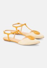 Acerola Textile Sandals – Natural Eco Flat - Image 3