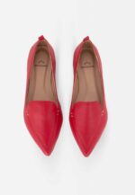 Butiá Red Leather Ballerinas – Pointed-Toe Flat - Image 2