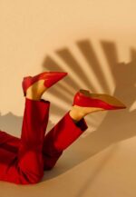 Butiá Red Leather Ballerinas – Pointed-Toe Flat - Image 3