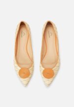 Corobá Raffia Leather Ballerinas - Image 2