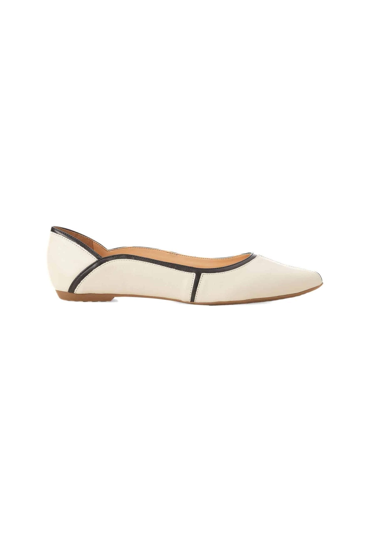 mangara-pitanga-women-s-ballerinas-stylish-and-comfortable-1.jpg Pitanga Beige Leather Ballerinas - Image 1