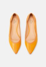 Pitanga Yellow Leather Ballerinas - Image 2