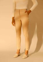 Cipó Beige Leather Square-Toe Loafers – Flat - Image 5