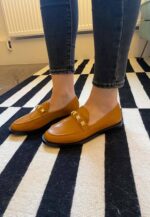 Caetê Calf Caramel Leather Loafers - Image 4