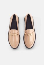 Caetê Calf Beige Leather Loafers - Image 3
