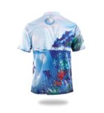 Sublimated Mens Short Sleeve Design Fishing Shirts - Image 2
