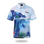 Sublimated Mens Short Sleeve Design Fishing Shirts