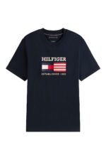 TOMMY HILFIGER - Men's Americana Monotype Flag Box T-shirt  - Size XXL - Image 4