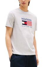 TOMMY HILFIGER - Men's Americana Monotype Flag Box T-shirt  - Size XXL - Image 45