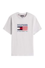 TOMMY HILFIGER - Men's Americana Monotype Flag Box T-shirt  - Size XXL - Image 12
