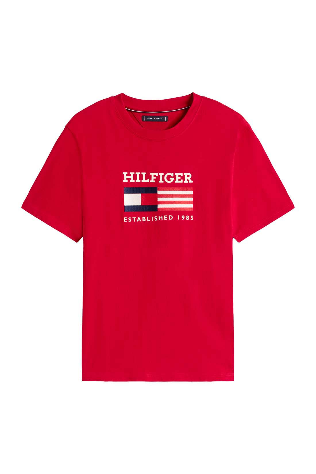 TOMMY HILFIGER - Men's Americana Monotype Flag Box T-shirt  - Size XXL - Image 24