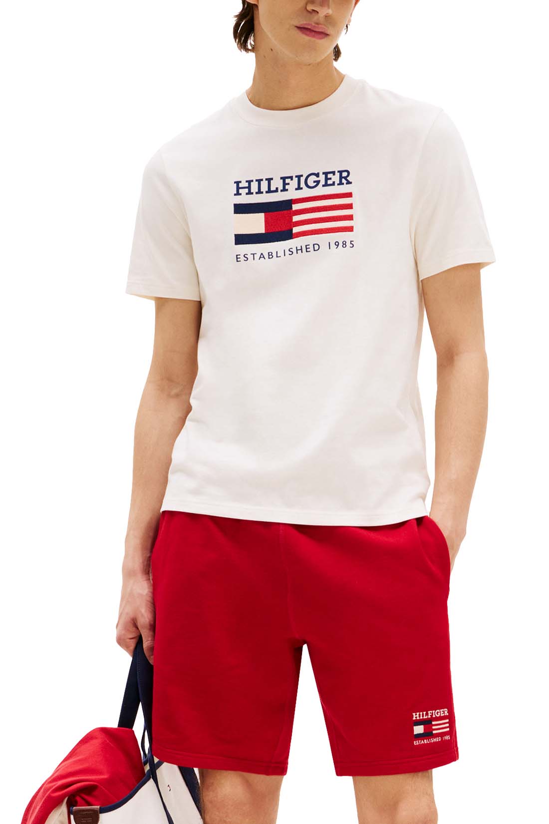 TOMMY HILFIGER - Men's Americana Monotype Flag Box T-shirt  - Size XXL - Image 38
