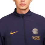 PSG navy training presentation Soccer tracksuit 2023/24 - Nike - Image 3