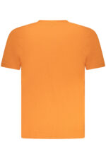 NORWAY 1963 MEN'S SHORT SLEEVE T-SHIRT ORANGE - Image 2