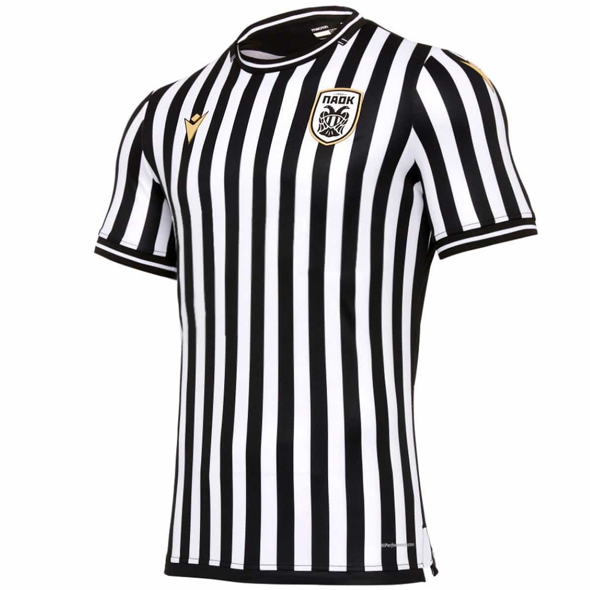 PAOK Thessaloniki Home soccer jersey 2020/21 - Macron - Image 1