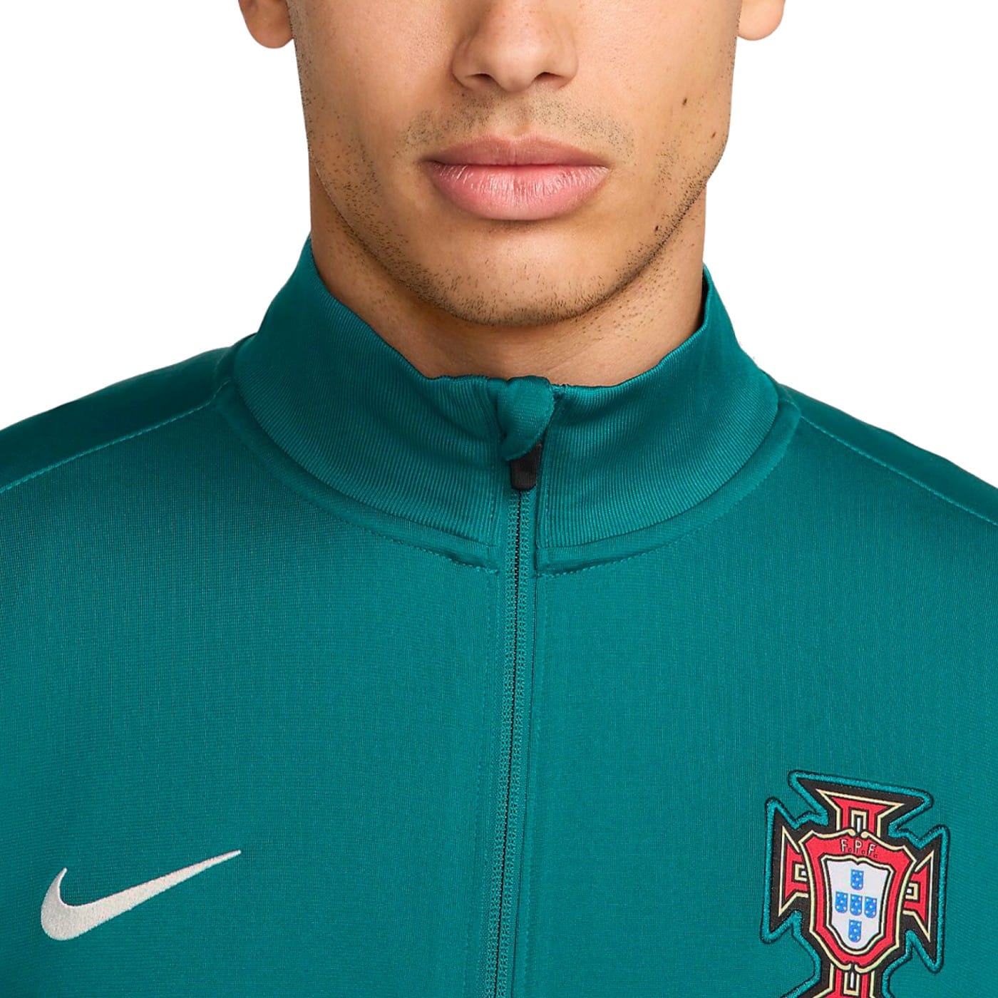 Portugal training presentation Soccer tracksuit 2024/25 green - Nike - Image 4