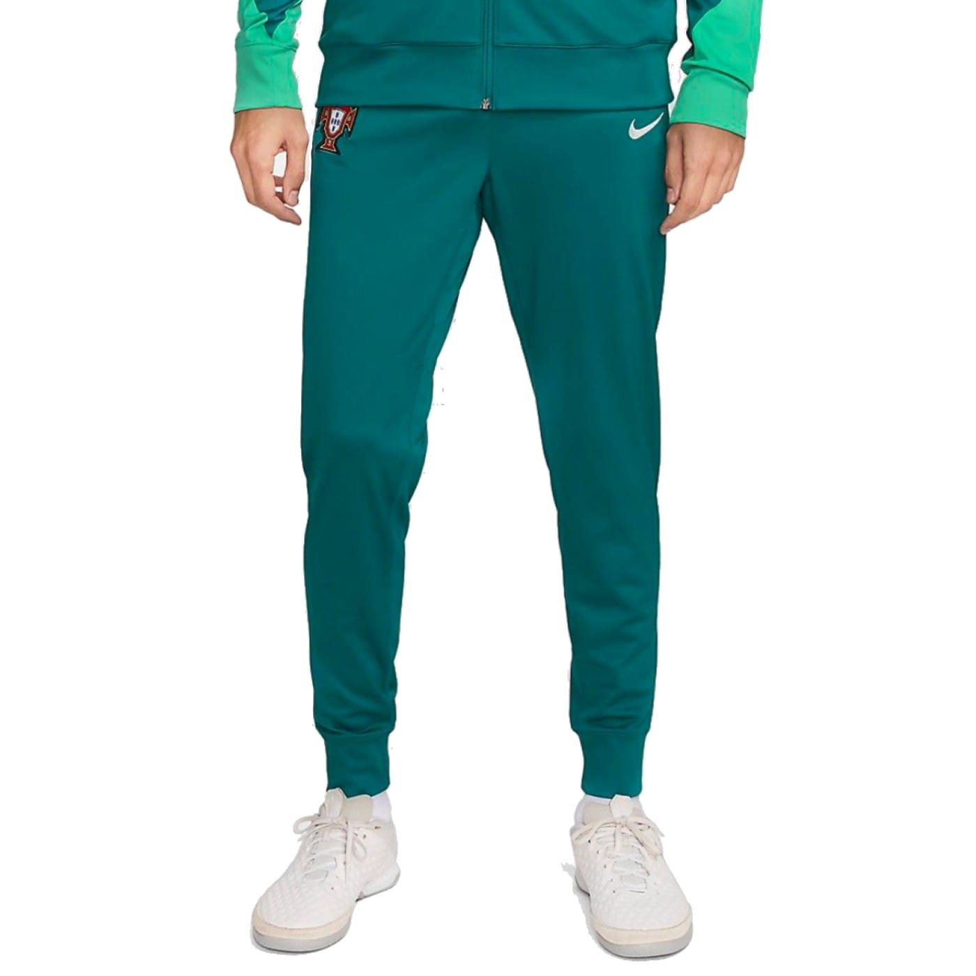 Portugal training presentation Soccer tracksuit 2024/25 green - Nike - Image 3