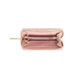 Ellen Pink Vegan Zip Around Wallet - Image 3
