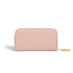 Ellen Pink Vegan Zip Around Wallet - Image 5