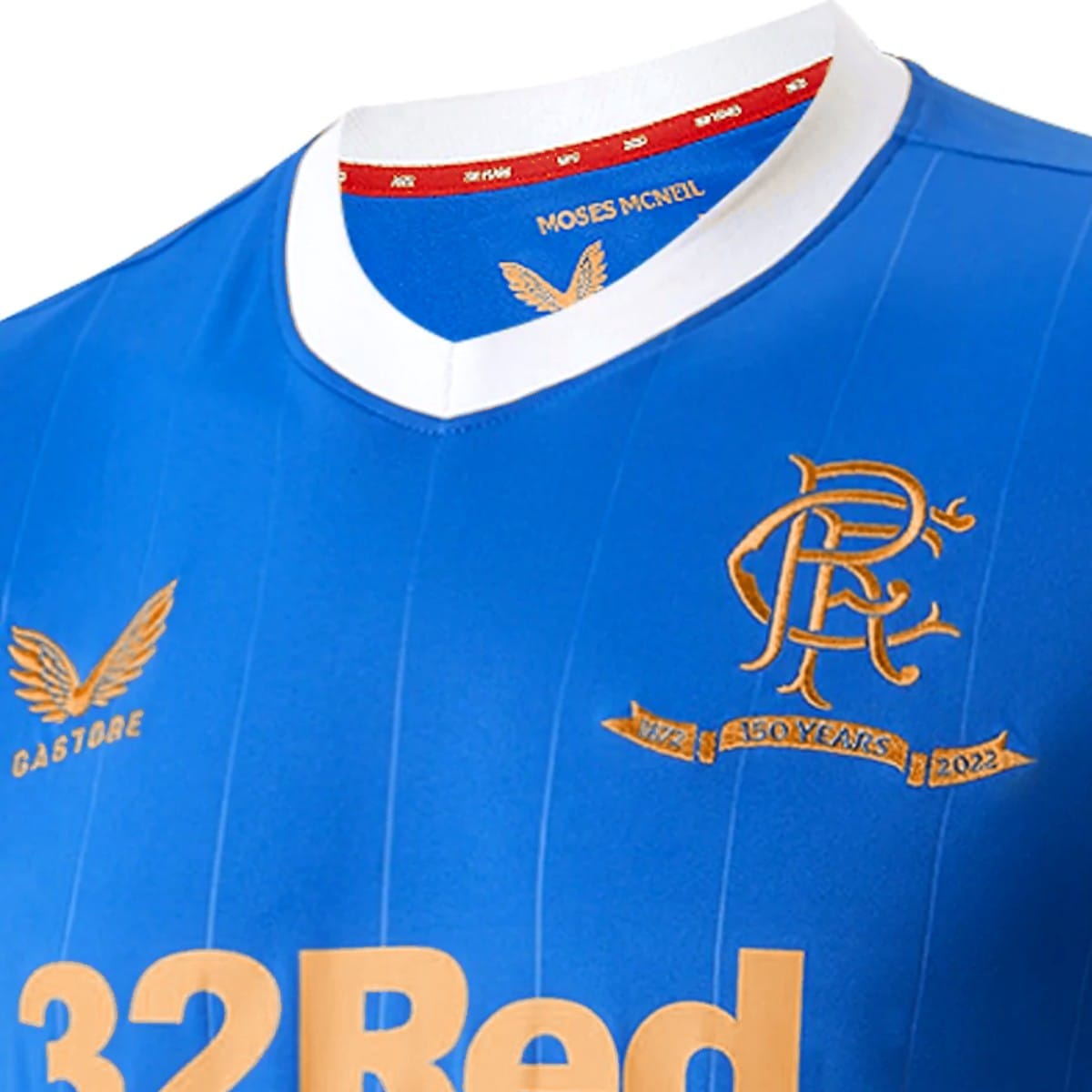 Glasgow Rangers Home soccer jersey 2021/22 - Castore - Image 3