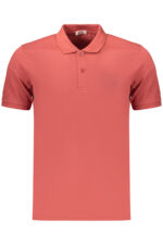 MEN'S RED SHORT-SLEEVE RIFLE POLO