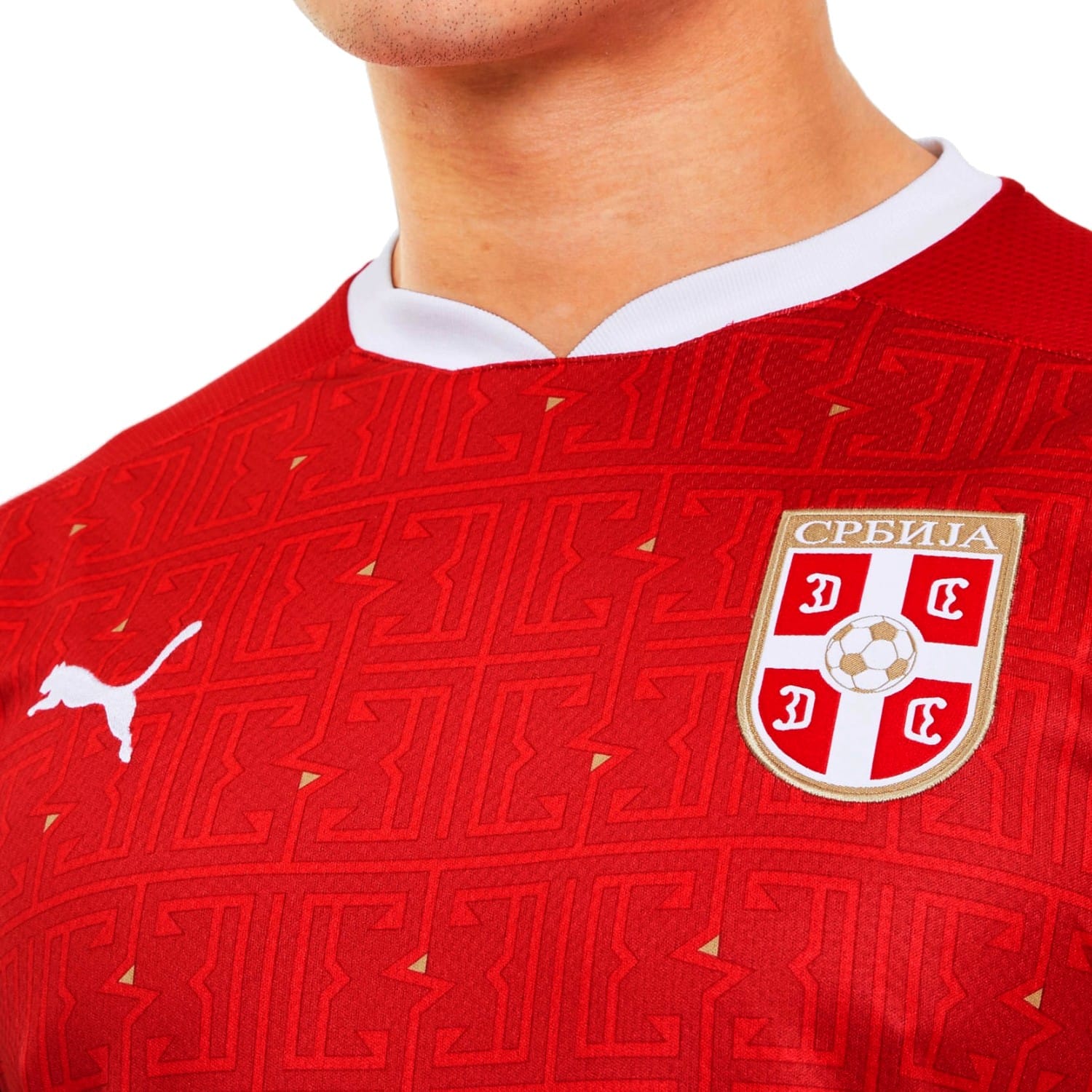 Serbia national team Home soccer jersey 2020/21 - Puma - Image 3