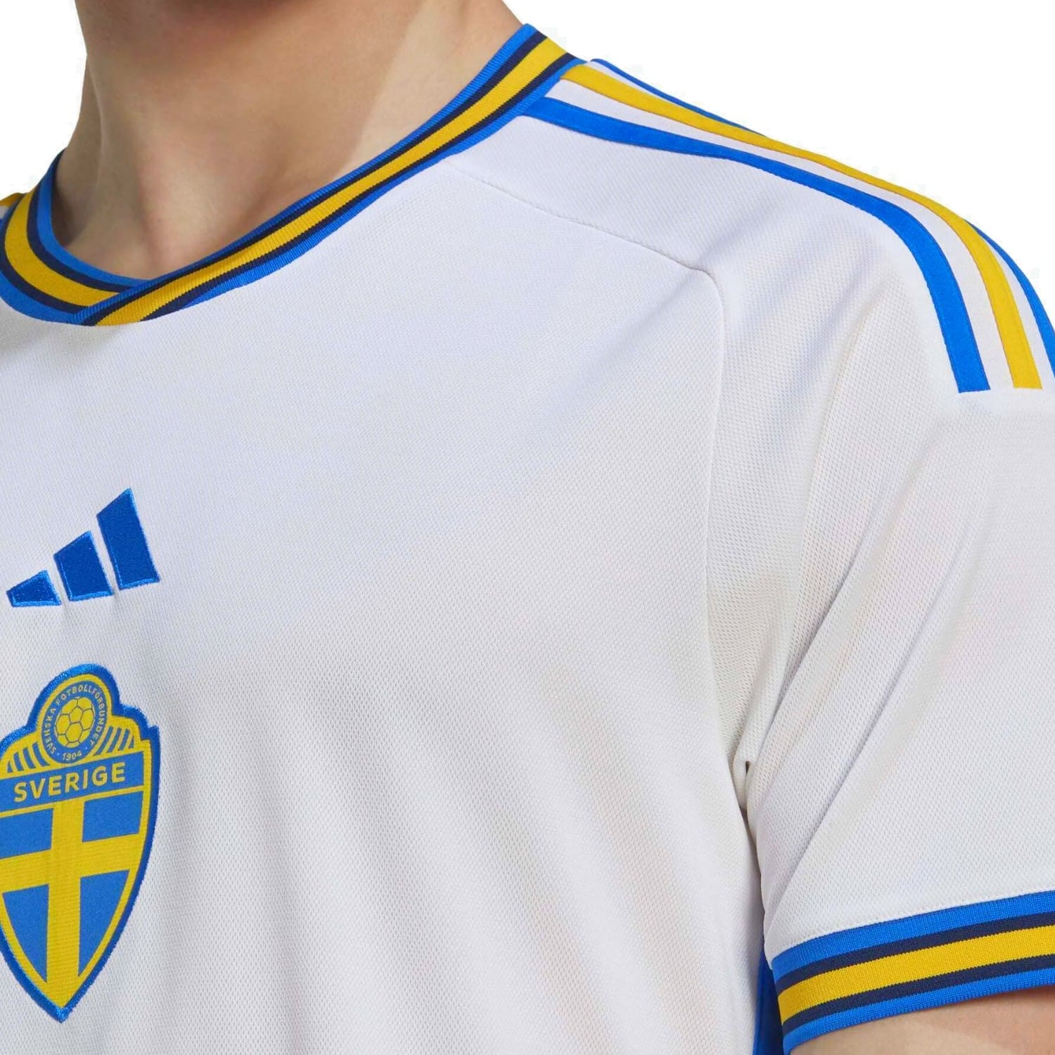Sweden national team Away soccer jersey 2022/23 - Adidas - Image 5