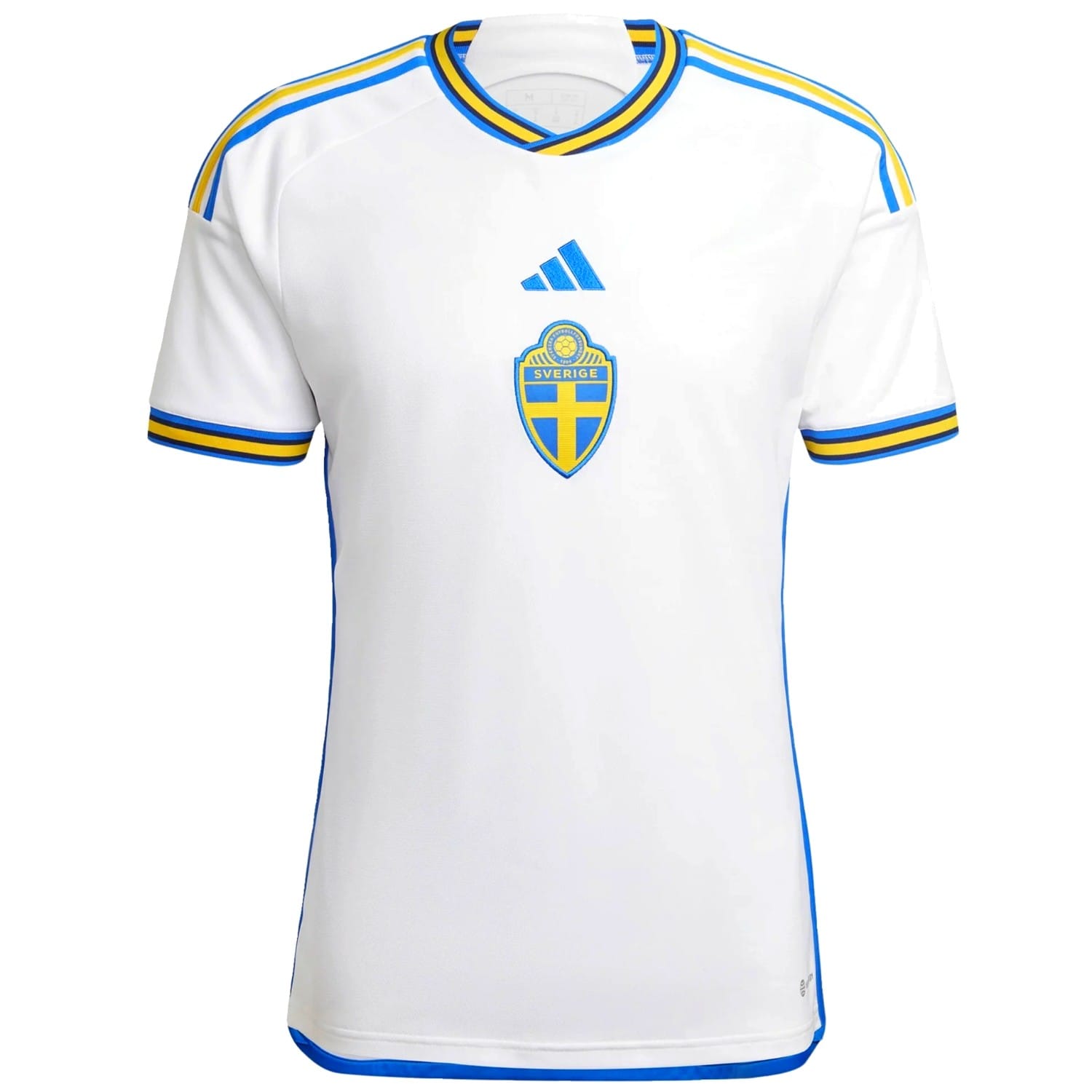 sweden_svezia_adidas_away-soccer_jersey-2022_2023_football_kit_white_swedish_svff_suecia_camiseta_camisa_maillot_suede_schweden-trikot_weiss_maglia_svezia_suecia_bianca.jpg Sweden national team Away soccer jersey 2022/23 - Adidas - Image 1
