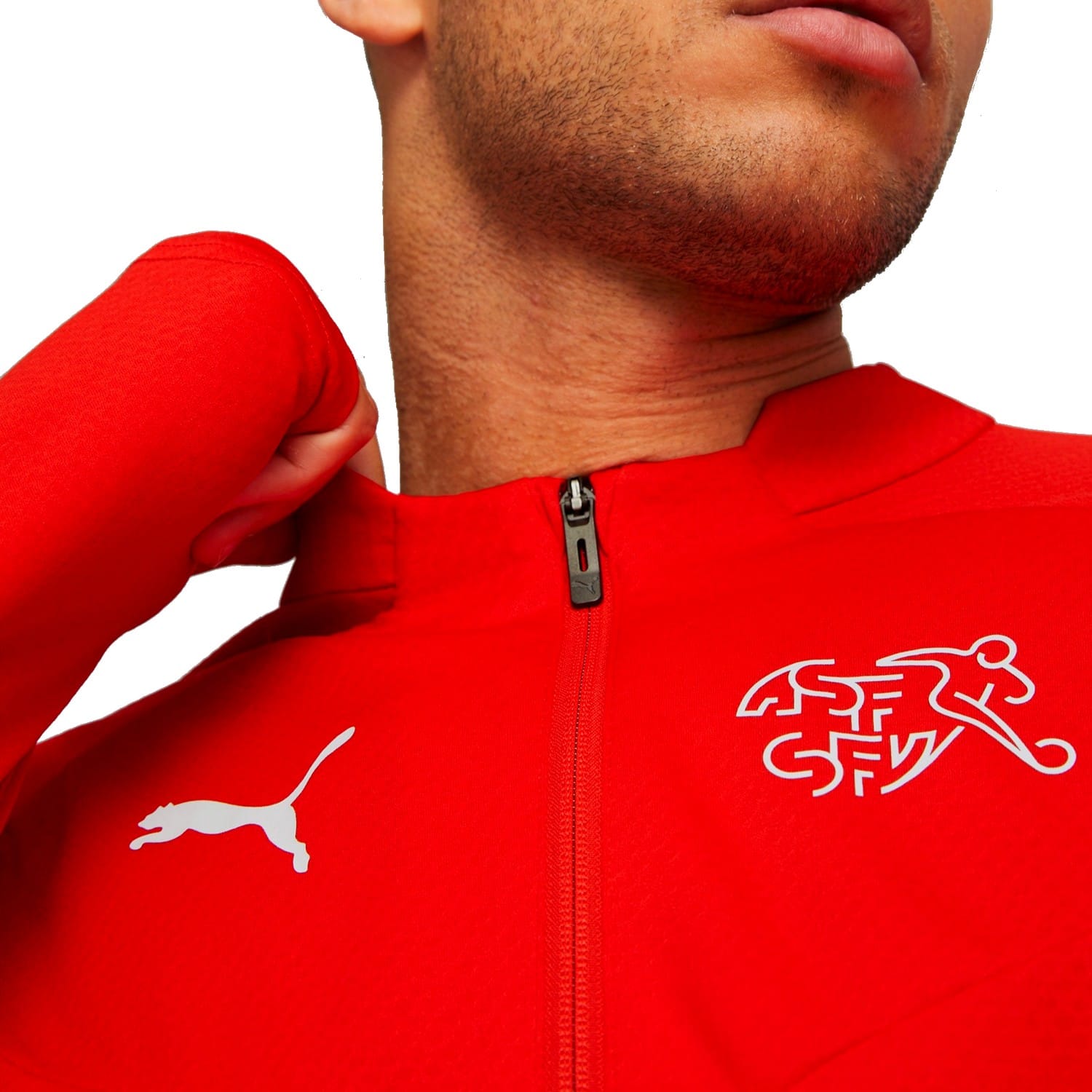 Switzerland national team training technical sweat top 2022/23 - Puma - Image 3