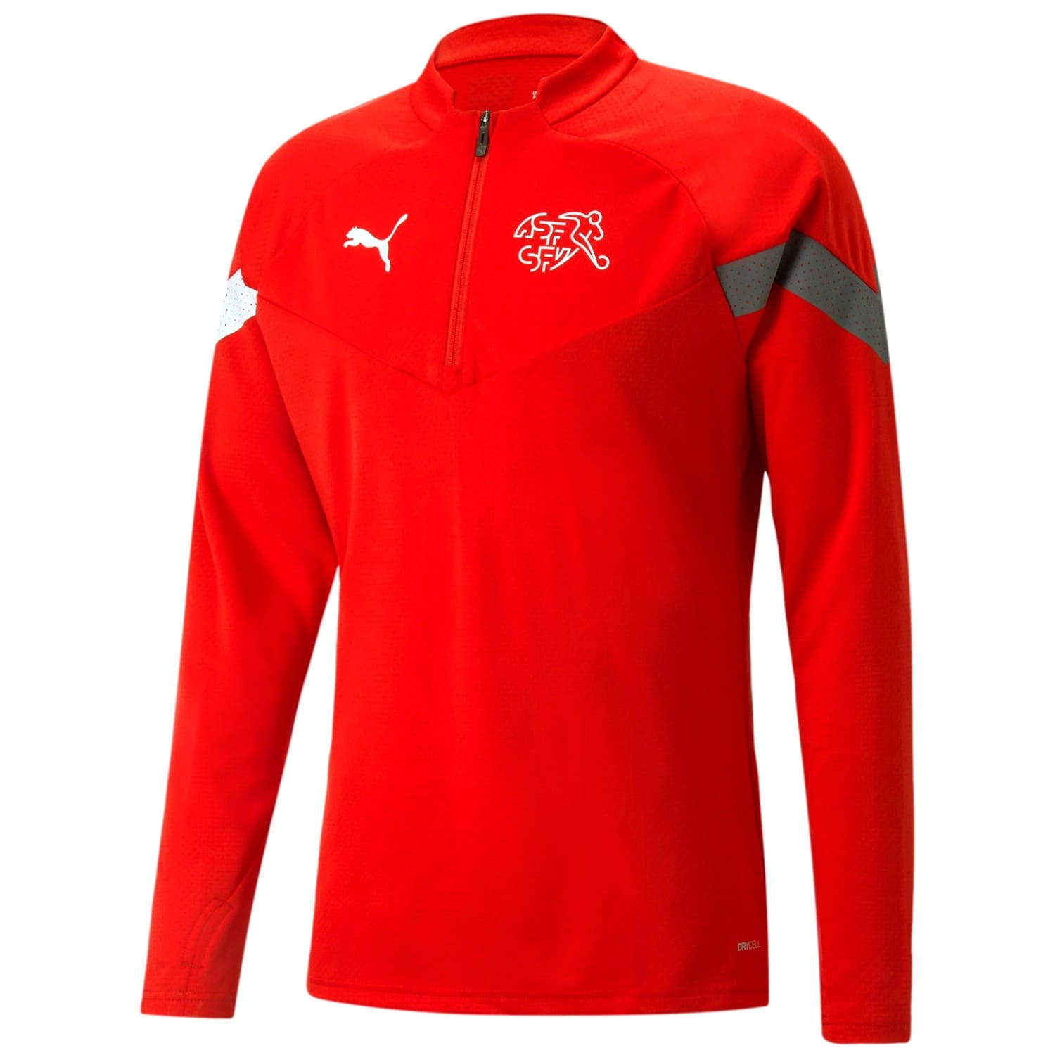switzerland_training_technical_soccer_top_sweat_sweatshirt_world_cup_2022_2023_red_rot_entrainement_suisse_schweiz_felpa_svizzera_soccer_7ea40ae8-0be6-4b3e-9d07-808372e6a0f1.jpg Switzerland national team training technical sweat top 2022/23 - Puma - Image 1