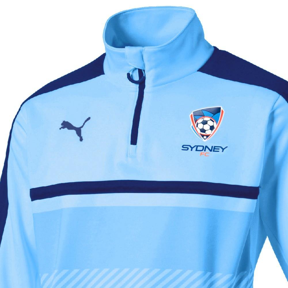 Sydney FC soccer training technical sweat top 2017/18 - Puma - Image 3
