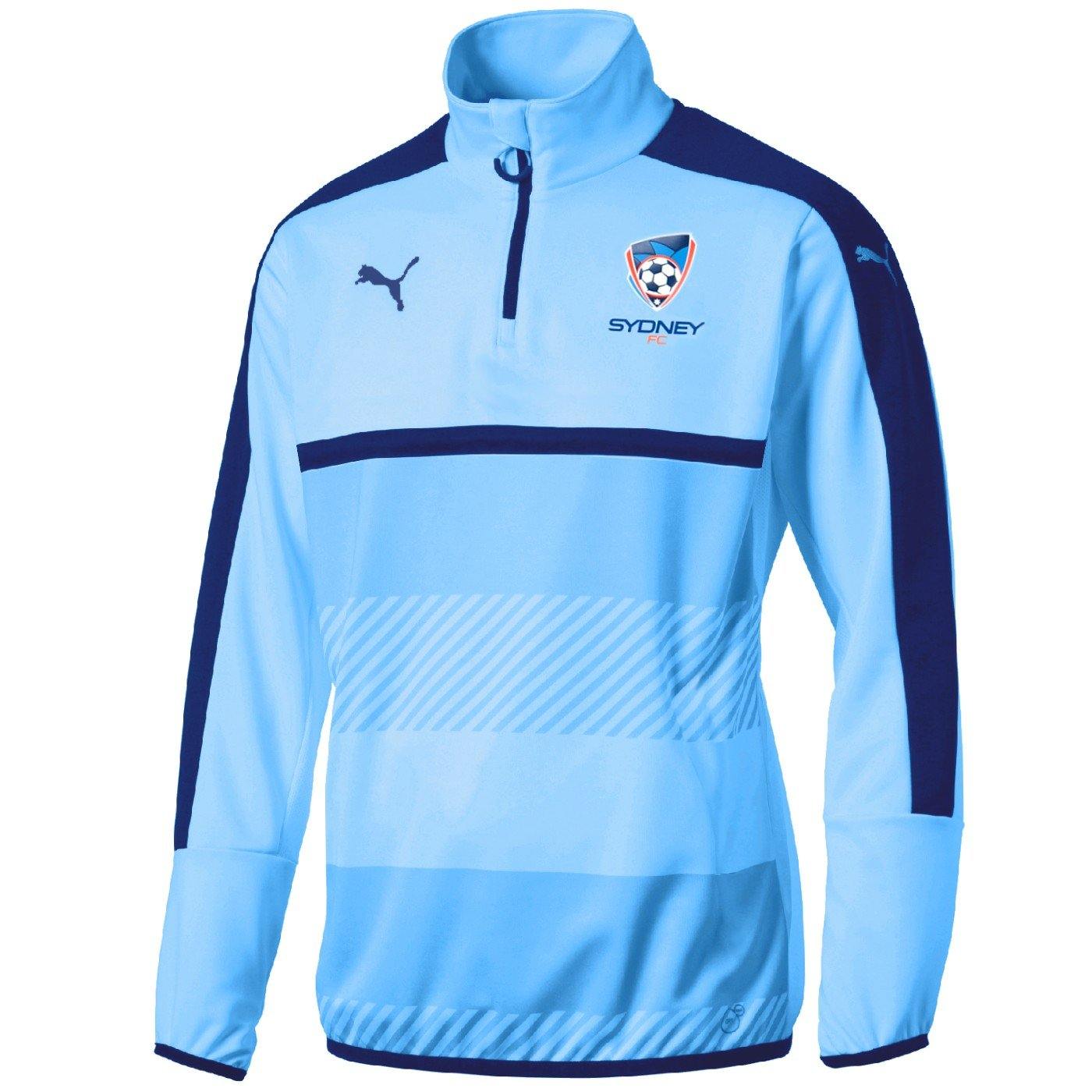 Sydney FC soccer training technical sweat top 2017/18 - Puma - Image 1