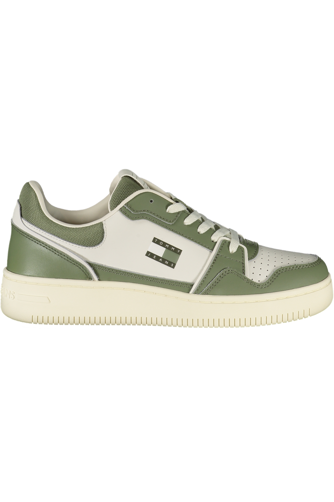 tommyhilfigercalzaturasportivauomoverde_1.jpg TOMMY HILFIGER MEN'S GREEN SPORTS SHOES - Image 1