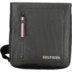 TOMMY HILFIGER MEN'S BLACK SHOULDER BAG