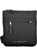 TOMMY HILFIGER MEN'S BLACK SHOULDER BAG