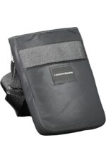 TOMMY HILFIGER MEN'S BLACK SHOULDER BAG - Image 3