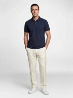 Straight Cut Pants - 100% Thick Cotton, Made in France