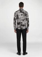 Geometric Harmony Linen Shirt - Image 5