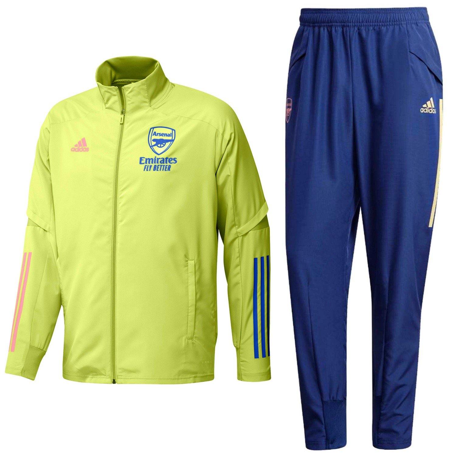Arsenal FC presentation Soccer tracksuit 2020/21 - Adidas - Image 1