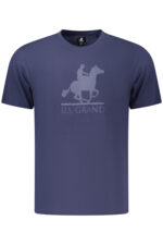 US GRAND MEN'S SHORT-SLEEVE T-SHIRT BLUE