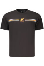 US GRAND MEN'S BLACK SHORT-SLEEVE T-SHIRT