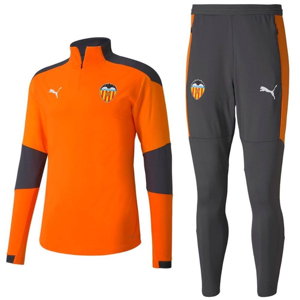 valencia_cf_training_technical_set_tracksuit_track_2020_2021_puma_orange_valence_survetement_soccer_chandal_entreno.jpg Valencia CF training technical tracksuit 2020/21 - Puma - Image 1