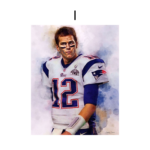 Football  Tom Brady Poster · Deko Print ohne Rahmen - Image 62