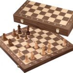 Philos chess cassette field 43 mm, king height 76 mm