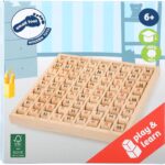 Small foot - wooden board arithmetic multiplication