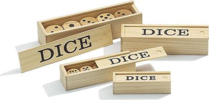 Philos wooden dice 20mm