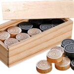 Philos checkers - wooden checkers of 30 mm - from 6 years