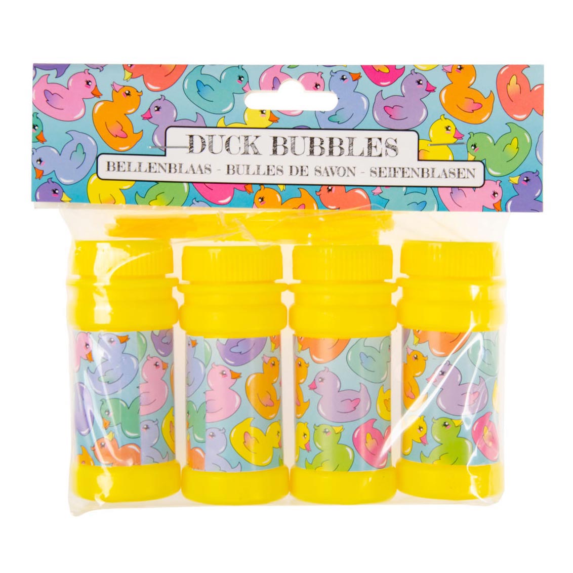 1210618a_d79e3242-9bd4-4256-ad51-dc4abb8a891a.jpg Duckiez bubble blowing ducks, 4x50ml - Image 1