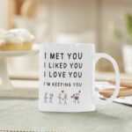 3D Ceramic Coffee Mug With Romantic Quote For Couples - Image 5